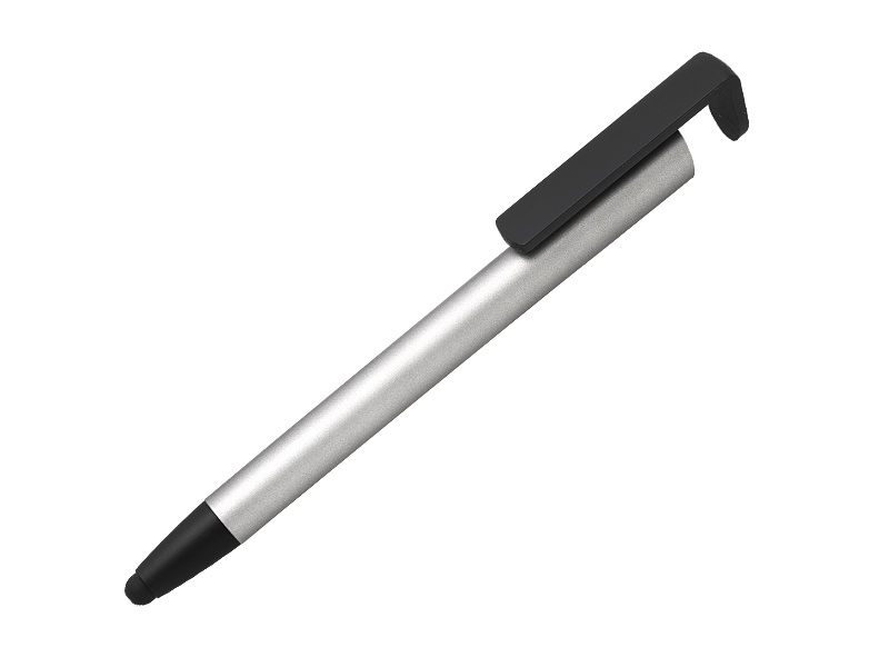 Plastična "touch" hemijska olovka sa držačem za mobilni telefon