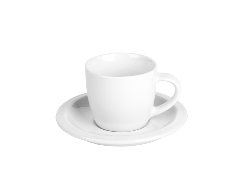 Porcelanska šolja i tacna za "Espresso" kafu, 100 ml
