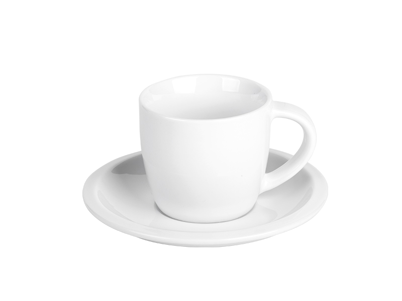 Porcelanska šolja i tacna za "Cappuccino" kafu, 150 ml