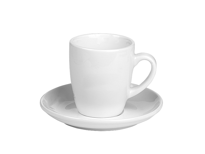 Porcelanska šolja i tacna za "cappuccino" kafu, 150 ml